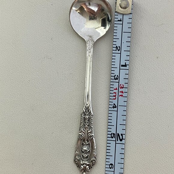 Vintage Wallace Sterling salt spon. - Picture 1 of 8